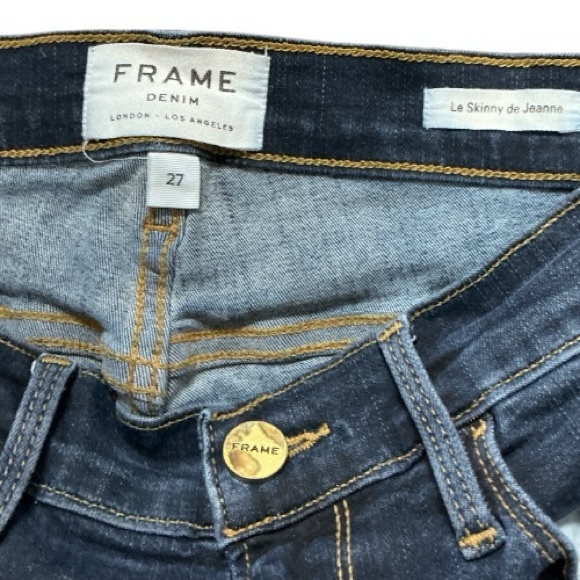 Frame Denim - EC - Midnight Blue Skinny Jeans - Picture 2 of 3